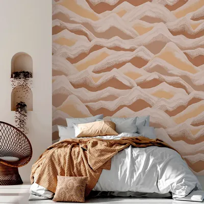 Tapestries - Panoramic wallpaper Everlasting Snow - LE PAPIERS DE NINON