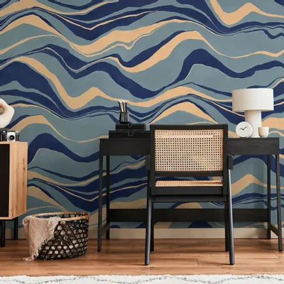 Tapestries - Panoramic wallpaper Gem Mountains - LE PAPIERS DE NINON