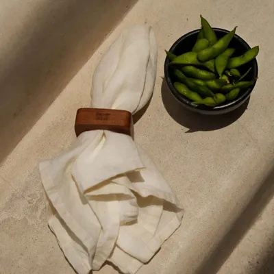 Decorative objects - The Teak Root Napkin Rings - BAZAR BIZAR LIVING