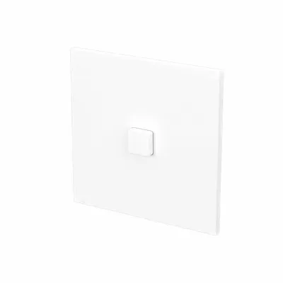 Recessed lighting - LIGHT AND BUTTON | SQUARE BUTTON - FEDE