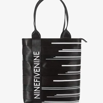 Sacs et cabas - SHOPPING BAG BELTS VERTICAL MEDIUM - 959NINEFIVENINE