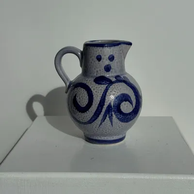 Carafes - Mini carafe bleue West Germany H14,5 - OFFICE OBJETS