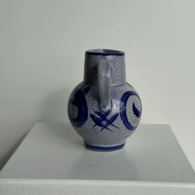 Carafes - Mini carafe bleue West Germany H14,5 - OFFICE OBJETS