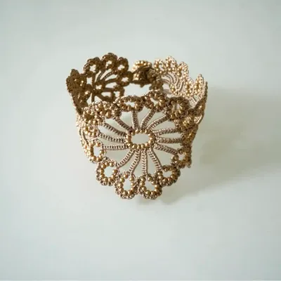 Jewelry - REFINED BRACELET IN LACE AND PEARLS, HAWA MODEL - KARAWAN AUTHENTIC