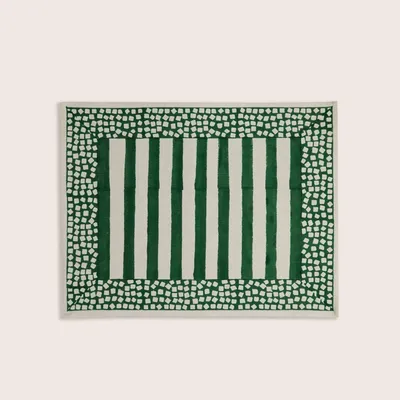 Sets de table - Set de table LATHI Green - JAMINI BY USHA BORA