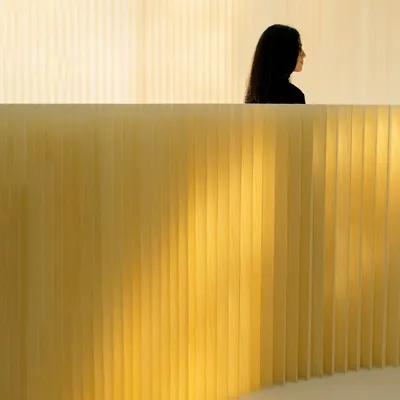 Wall panels - wood softwall + softblock | modular acoustic room divider - MOLO