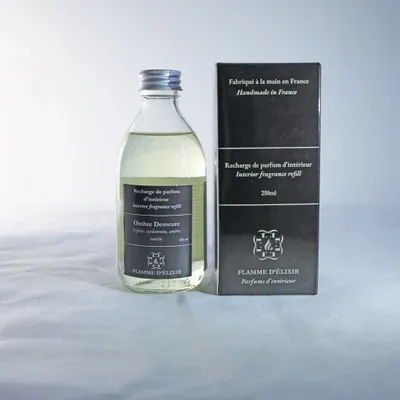 Parfums d'intérieur - OMBRE DEMEURE - Recharge pour diffuseur de parfum 250 ml - FLAMME D'ÉLIXIR