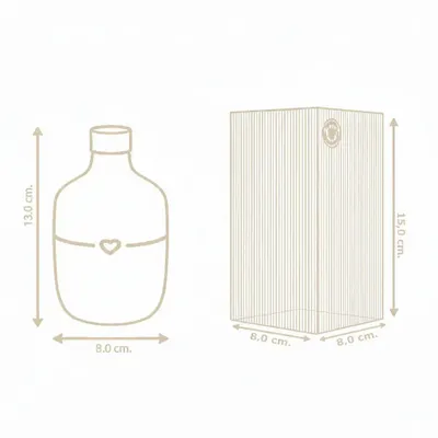 Food storage - Personalized ceramic oil bottle with message and love 200 ml - BOTTEGA DEGLI ARTISTI