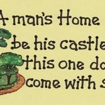 Panels - A Man's Home Is His Castle - SOMETHING DIFFERENT WHOLESALE