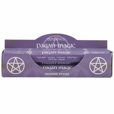 Home fragrances - Set of 6 Packets of Elements Pagan Magic Incense Sticks - SOMETHING DIFFERENT WHOLESALE