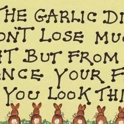 Panels - Try The Garlic Diet... - SOMETHING DIFFERENT WHOLESALE