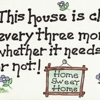 Panneaux séparateurs - Cette maison est propre... - SOMETHING DIFFERENT WHOLESALE