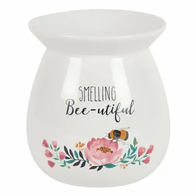 Scents - Smelling Bee-utiful Ceramic Oil Burner and Wax Warmer - SOMETHING DIFFERENT WHOLESALE