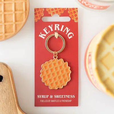Objets de décoration - Porte-clés gaufre - SOMETHING DIFFERENT WHOLESALE
