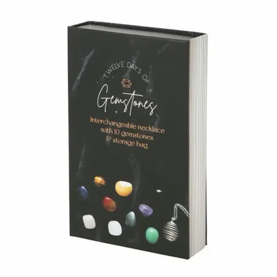Papeterie - Calendrier de l'Avent de 12 jours avec collier en cristal - SOMETHING DIFFERENT WHOLESALE
