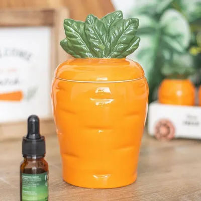 Scents - Carrot Shaped Oil Burner and Wax Warmer - SOMETHING DIFFERENT WHOLESALE