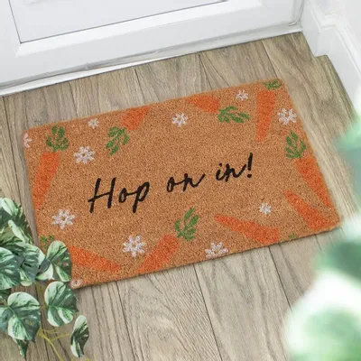 Rugs - Natural Hop on In Doormat - SOMETHING DIFFERENT WHOLESALE