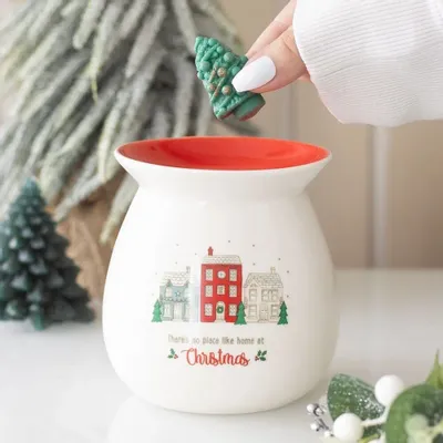 Candles - No Place Like Home Ceramic Wax Melt Burner Gift Set - SOMETHING DIFFERENT WHOLESALE