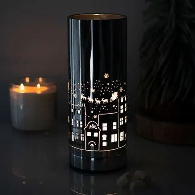 Table lamps - Christmas Village Electric Aroma Lamp - SOMETHING DIFFERENT WHOLESALE