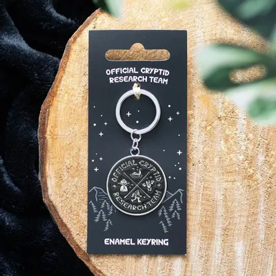 Objets de décoration - Porte-clés de l'équipe de recherche sur les cryptides - SOMETHING DIFFERENT WHOLESALE