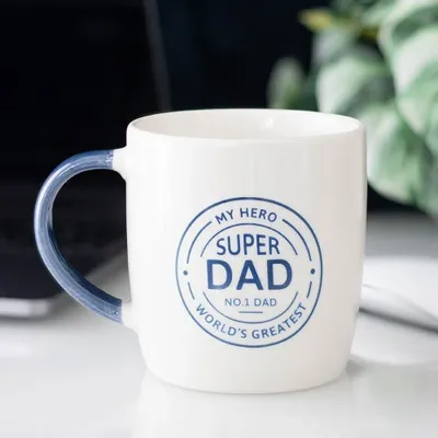Mugs - Super Dad Mug - SOMETHING DIFFERENT WHOLESALE