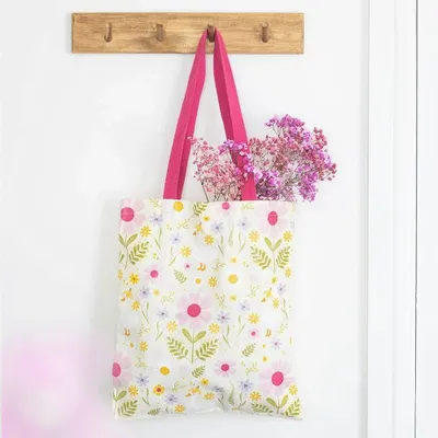 Bags and backpacks - Daisy & Duck Print Tote Bag - SOMETHING DIFFERENT WHOLESALE