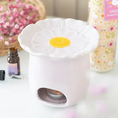 Senteurs - Brûleur à huile Pink Daisy - SOMETHING DIFFERENT WHOLESALE