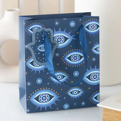 Bags and backpacks - Medium All Seeing Eye Print Gift Bag - SOMETHING DIFFERENT WHOLESALE