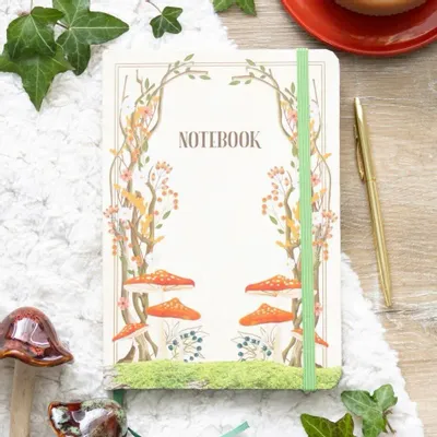 Stationery - Enchanted Forest A5 Notebook - SOMETHING DIFFERENT WHOLESALE