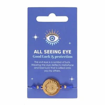 Jewelry - All Seeing Eye String Bracelet - SOMETHING DIFFERENT WHOLESALE