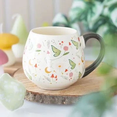 Mugs - Fairy Folklore Print Rounded Mug - SOMETHING DIFFERENT WHOLESALE