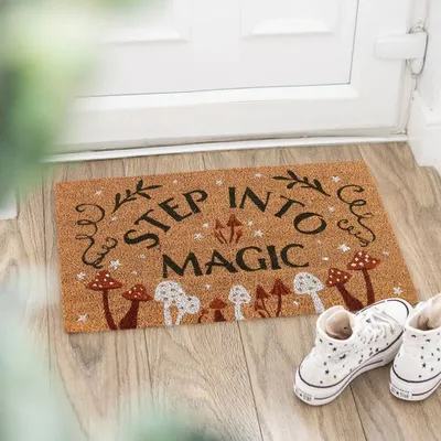 Tapis - Tapis de porte magique Natural Step Into Magic - SOMETHING DIFFERENT WHOLESALE