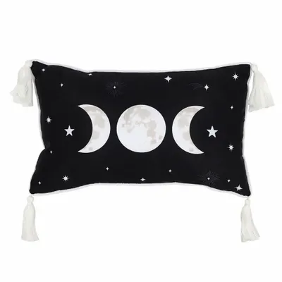 Cushions - Rectangular Triple Moon Cushion - SOMETHING DIFFERENT WHOLESALE