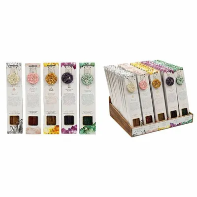 Senteurs - Lot de 40 bâtonnets d'encens en cristal avec support - SOMETHING DIFFERENT WHOLESALE