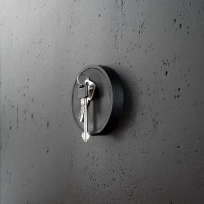 Range-tout - NORDIC LITTLE Vide-poches Magnétique – Bois Massif & Cuir - WOOD MOOD | :DODOMOOM