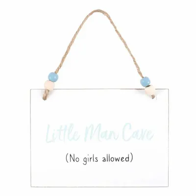 Panneaux séparateurs - Panneau suspendu Little Man Cave - SOMETHING DIFFERENT WHOLESALE