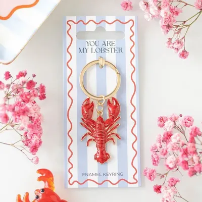 Decorative objects - You Are My Lobster Keyring - SOMETHING DIFFERENT WHOLESALE