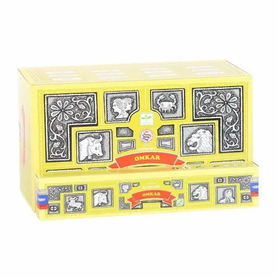 Parfums d'intérieur - Lot de 12 Encens Satya Superhit Omkar 15g (12/50) - SOMETHING DIFFERENT WHOLESALE