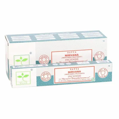 Home fragrances - Set of 6 Earth Satya Nirvana Incense (12/50) - SOMETHING DIFFERENT WHOLESALE