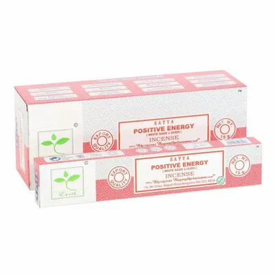 Parfums d'intérieur - Lot de 6 encens Earth Satya à énergie positive (12/50) - SOMETHING DIFFERENT WHOLESALE