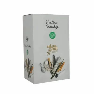 Home fragrances - Native Soul Healing Smudge Incense Sticks Display of 12 Packets - SOMETHING DIFFERENT WHOLESALE