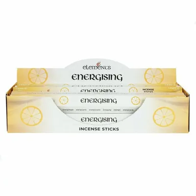 Home fragrances - Set of 6 Packets of Elements Energising Incense Sticks - SOMETHING DIFFERENT WHOLESALE