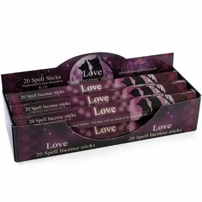 Parfums d'intérieur - Lot de 6 sachets d'encens pour sortilège d'amour de Lisa Parker - SOMETHING DIFFERENT WHOLESALE