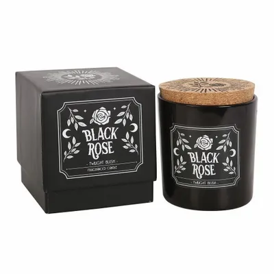 Candles - Black Rose Twilight Blush Candle - SOMETHING DIFFERENT WHOLESALE