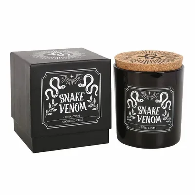 Bougies - Bougie à l'opium noir au venin de serpent - SOMETHING DIFFERENT WHOLESALE