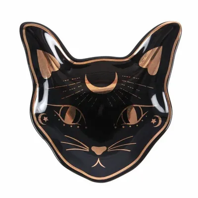 Jewelry - Mystic Mog Cat Face Trinket Dish - SOMETHING DIFFERENT WHOLESALE