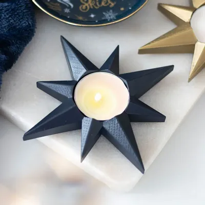 Bougeoirs et photophores  - Porte-bougie chauffe-plat Navy Star - SOMETHING DIFFERENT WHOLESALE