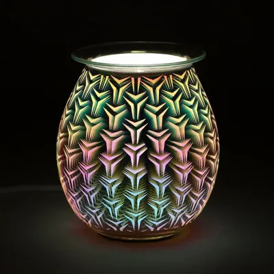 Scents - 3D Geometric Light Up Electric Oil Burner - SOMETHING DIFFERENT WHOLESALE