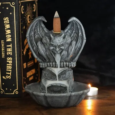 Scents - Gargoyle Backflow Incense Burner - SOMETHING DIFFERENT WHOLESALE