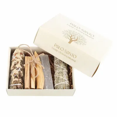 Senteurs - Kit de rituel de purification énergétique Palo Santo - SOMETHING DIFFERENT WHOLESALE